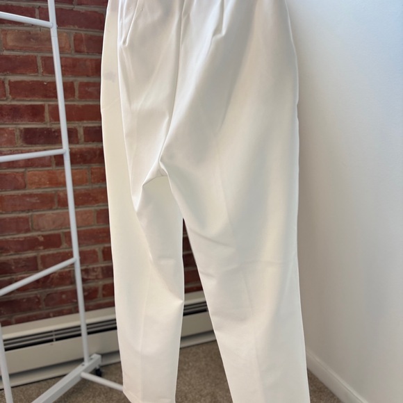 White Tailored Pants - Picture 6 of 11